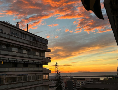 Amanecer desde mi ventana